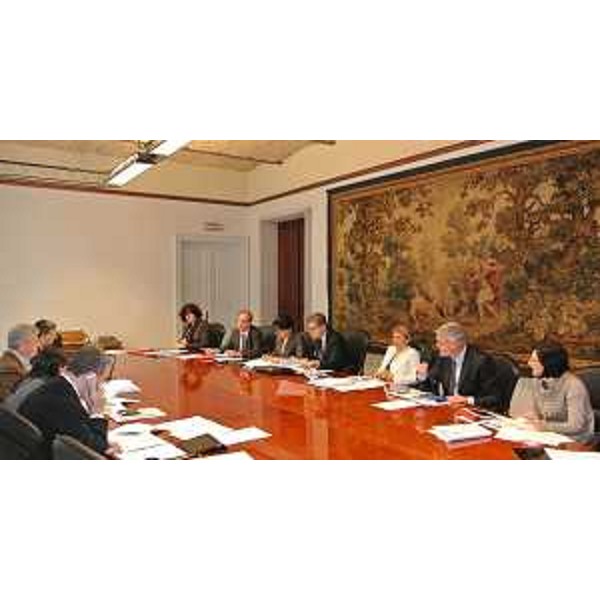 Riunione della Giunta regionale presieduta da Debora Serracchiani (Presidente Friuli Venezia Giulia) - Trieste 04/04/2014