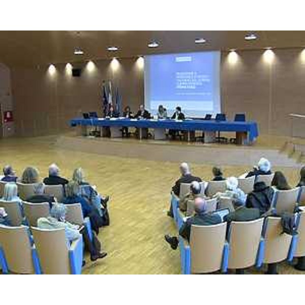 Presentazione di tre Bandi per "Valorizzare il Patrimonio storico e culturale della Prima Guerra Mondiale (Prima fase)", nell'Auditorium della Regione Friuli Venezia Giulia - Udine 15/04/2014