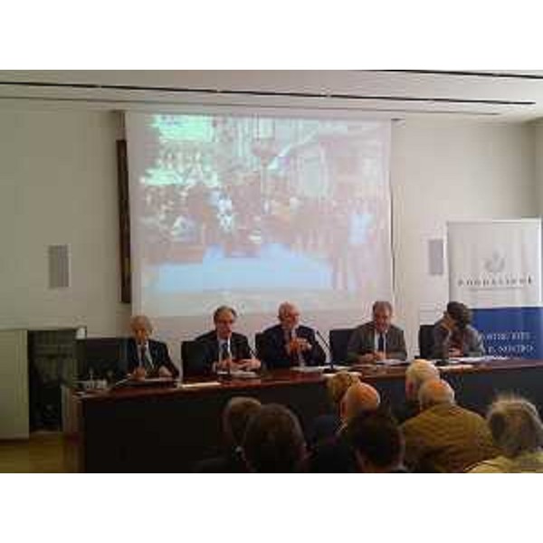 Gianni Torrenti (Assessore regionale Cultura) alla presentazione della X edizione del Festival "èStoria" - Gorizia 18/04/2014