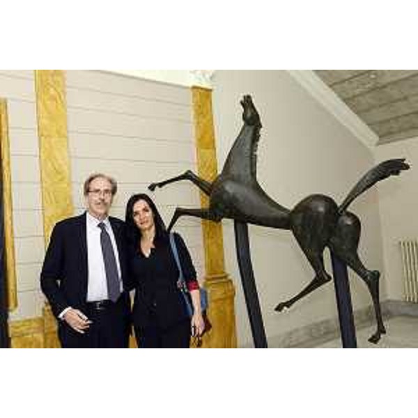 Gianni Torrenti (Assessore regionale Cultura) e Francesca Barracciu (Sottosegretario Beni e Attività Culturali e Turismo) - Trieste 05/05/2014