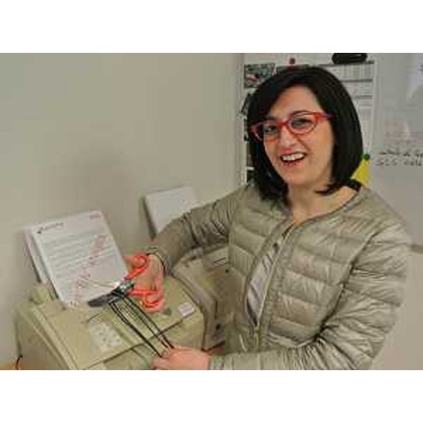 Sara Vito (Assessore regionale Ambiente ed Energia) all'ARPA-Agenzia Regionale per la Protezione dell'Ambiente nel Digital-Day (D-Day) di Go On FVG - Palmanova 05/05/2014