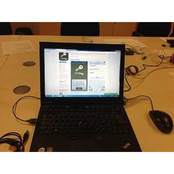 Interfaccia dell'app per firma digitale OTPfvg (OTP: One Time Password) - Udine 05/05/2014