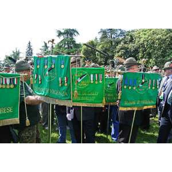Inaugurazione della Cittadella dell'ottantasettesima Adunata nazionale degli Alpini, in parco Galvani - Pordenone 09/05/2014