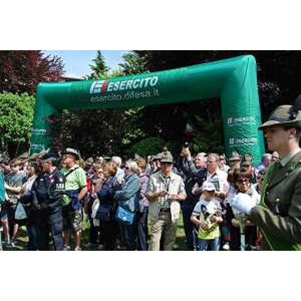 Inaugurazione della Cittadella dell'ottantasettesima Adunata nazionale degli Alpini, in parco Galvani - Pordenone 09/05/2014
