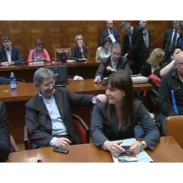 I presidenti Vasco Errani (Regione Emilia-Romagna) e Debora Serracchiani (Regione Friuli Venezia Giulia) al MiSE-Ministero dello Sviluppo Economico per la vertenza Electrolux - Roma 14/05/2014