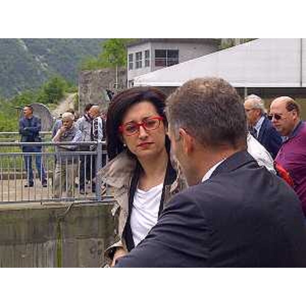 Sara Vito (Assessore regionale Ambiente ed Energia) - Diga di Ravedis 23/05/2014