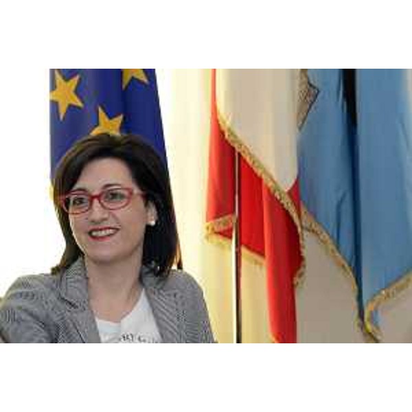 Sara Vito (Assessore regionale Ambiente) alla presentazione del nuovo portale Meteo FVG a cura di OSMER-Osservatorio Meteorologico Regionale dell'ARPA-Agenzia Regionale per la Protezione dell'Ambiente del FVG - Trieste 03/06/2014