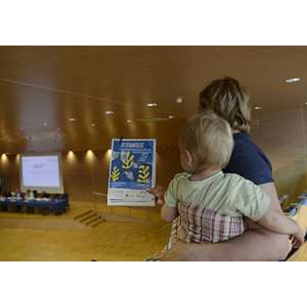 L'Auditorium della Regione FVG durante il convegno "Famiglia FVG. Con le famiglie, per le famiglie. L'associazionismo familiare in FVG" - Udine 05/06/2014