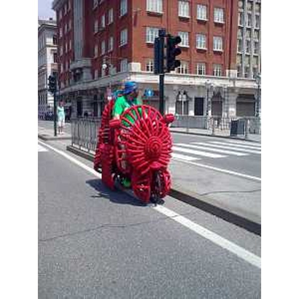 La festa per l'arrivo della XXI e finale Tappa della novantasettesima edizione del Giro d'Italia - Trieste 01/06/2014