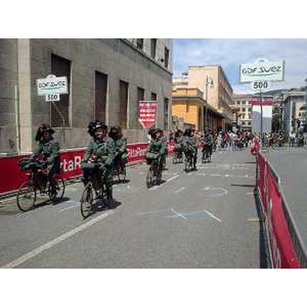 La festa per l'arrivo della XXI e finale Tappa della novantasettesima edizione del Giro d'Italia - Trieste 01/06/2014