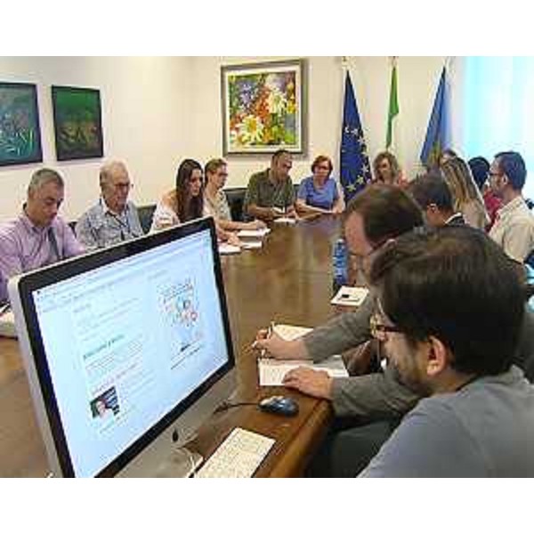 Conferenza stampa di presentazione dei nuovi servizi del sito dell'ARLeF - Udine 12/06/2014