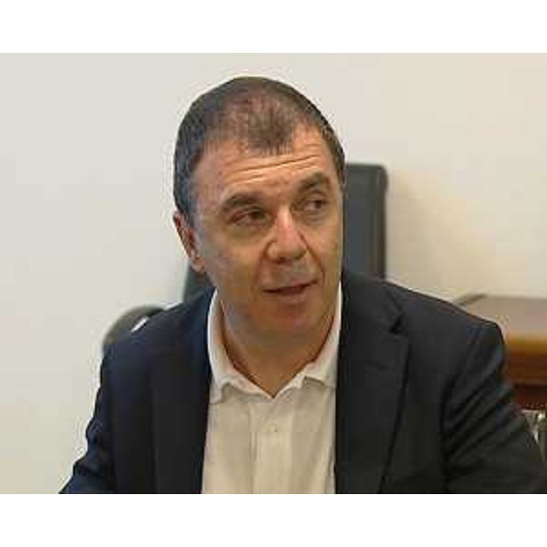 Lorenzo Fabbro (Presidente ARLeF-Agenzia regionale per la lingua friulana) durante la conferenza stampa di presentazione dei nuovi servizi del sito dell'ARLeF - Udine 12/06/2014