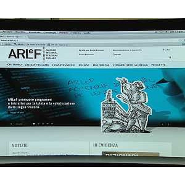 Conferenza stampa di presentazione dei nuovi servizi del sito dell'ARLeF - Udine 12/06/2014