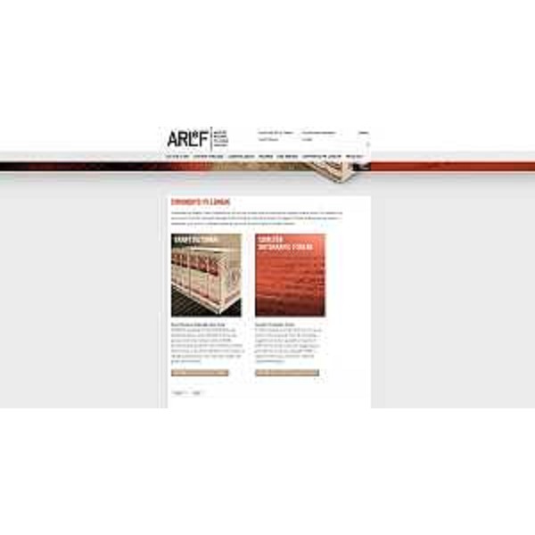 Schermata del rinnovato sito dell'ARLeF - Udine 12/06/2014