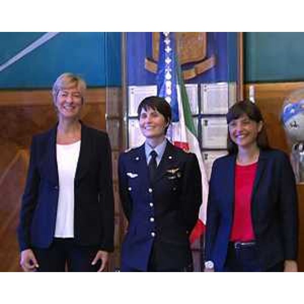 Roberta Pinotti (Ministro Difesa) e Debora Serracchiani (Presidente Regione Friuli Venezia Giulia) - Roma 19/06/2014