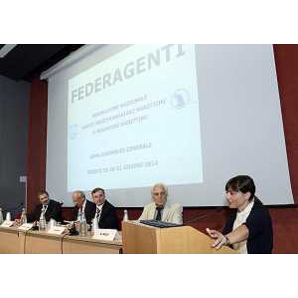 Debora Serracchiani (Presidente Regione Friuli Venezia Giulia) interviene alla sessantacinquesima Assemblea generale di Federagenti, Federazione nazionale Agenti raccomandatari marittimi e mediatori marittimi - Trieste 20/06/2014