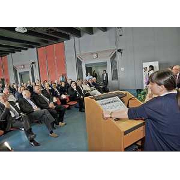 Debora Serracchiani (Presidente Regione Friuli Venezia Giulia) interviene alla sessantacinquesima Assemblea generale di Federagenti, Federazione nazionale Agenti raccomandatari marittimi e mediatori marittimi - Trieste 20/06/2014