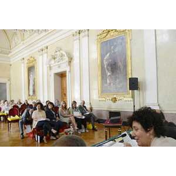 Loredana Panariti (Assessore regionale Lavoro) durante la seduta annuale del Comitato di sorveglianza del Programma Operativo del FSE-Fondo Sociale Europeo 2007-2013 - Trieste 19/06/2014