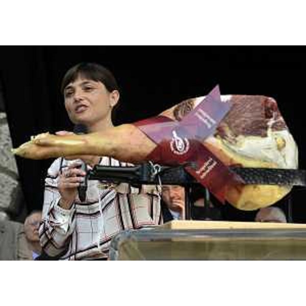 Debora Serracchiani (Presidente Regione Friuli Venezia Giulia) alla XXX edizione di Aria di Festa - San Daniele del Friuli 27/06/2014