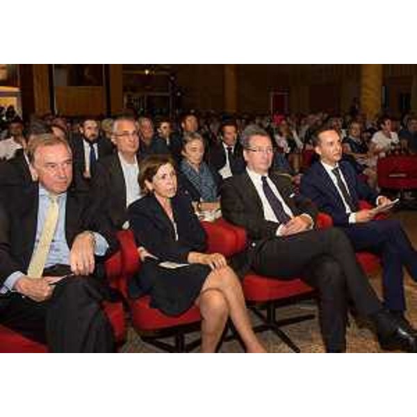 Sergio Bolzonello (Vicepresidente FVG e assessore regionale Attività produttive) durante la serata della XXX edizione del Premio Hemingway - Lignano Sabbiadoro 28/06/2014