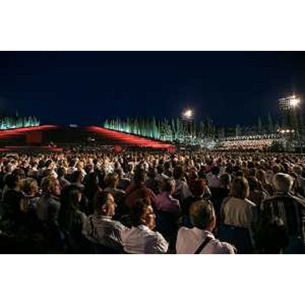 Il Sacrario Militare durante il Concerto in onore dei Caduti di tutte le guerre diretto dal maestro Riccardo Muti - Redipuglia (GO) 06/07/2014