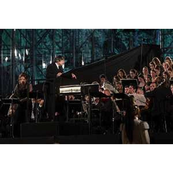 Il maestro Riccardo Muti dirige la "Messa di Requiem" di Giuseppe Verdi, Concerto in onore dei Caduti di tutte le guerre - Sacrario Militare di Redipuglia (GO) 06/07/2014