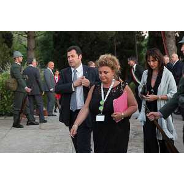 Franco Iacop (Presidente Consiglio regionale) al Concerto in onore dei Caduti di tutte le guerre diretto dal maestro Riccardo Muti - Sacrario Militare di Redipuglia (GO) 06/07/2014
