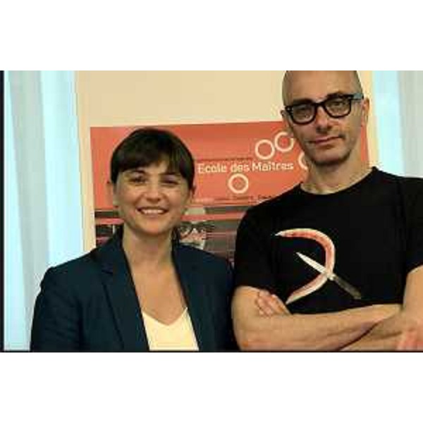 - Debora Serracchiani (presidente Regione Friuli Venezia Giulia) e Stefano Ricci (drammaturgo e regista) - Udine 21/07/2014