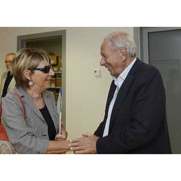 Maria Sandra Telesca (Assessore regionale Salute) ed Ettore Romoli (Presidente Consiglio Autonomie Locali - CAL) - Udine 07/08/2014