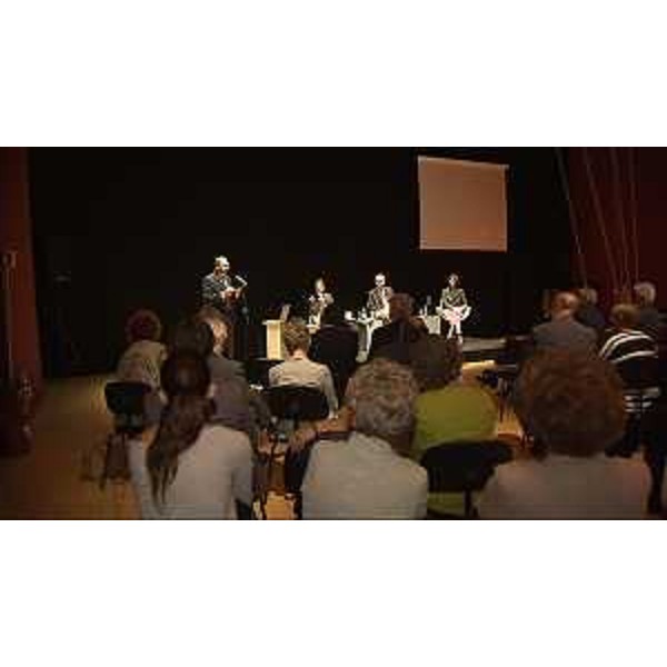 Sergio Bolzonello (Vicepresidente FVG e assessore regionale Attività produttive) alla presentazione della Stagione 2014-2015 del Teatro Giuseppe Verdi - Pordenone 26/08/2014
