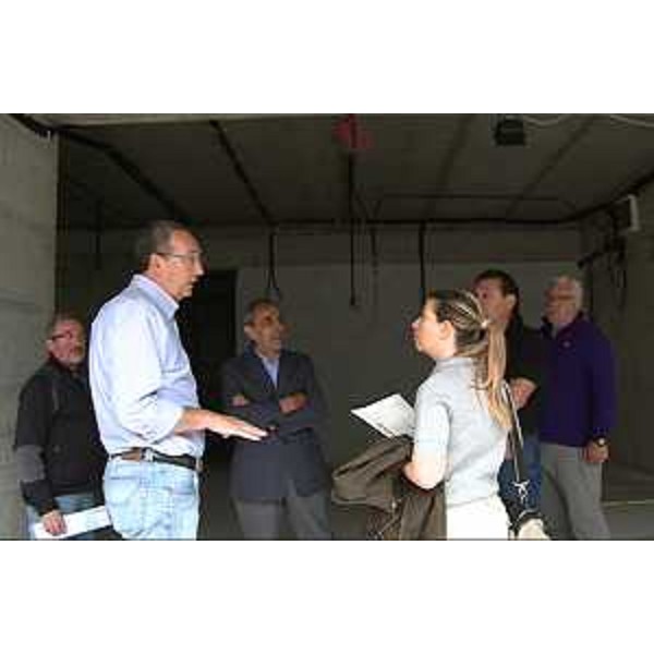Sergio Bolzonello (Vicepresidente Regione FVG e assessore regionale Attività produttive e Risorse agricole e forestali) durante la visita alle malghe nei territori comunali di Prato Carnico, Socchieve, Sauris, Enemonzo e Ovaro - 20/08/2014