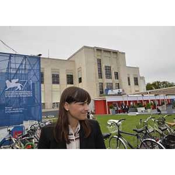 Debora Serracchiani (Presidente Regione Friuli Venezia Giulia) alla LXXI Mostra internazionale d'Arte cinematografica - Venezia 01/09/2014
