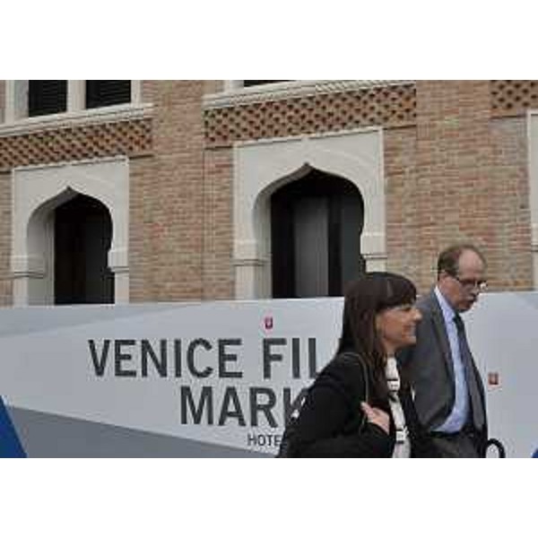 Debora Serracchiani (Presidente Regione Friuli Venezia Giulia) e Gianni Torrenti (Assessore regionale) alla LXXI Mostra internazionale d'Arte cinematografica - Venezia 01/09/2014