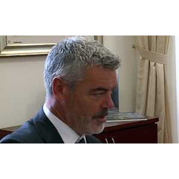 Paolo Panontin (Assessore regionale Protezione civile FVG) nella sede della Regione autonoma Friuli Venezia Giulia - Trieste 03/09/2014
