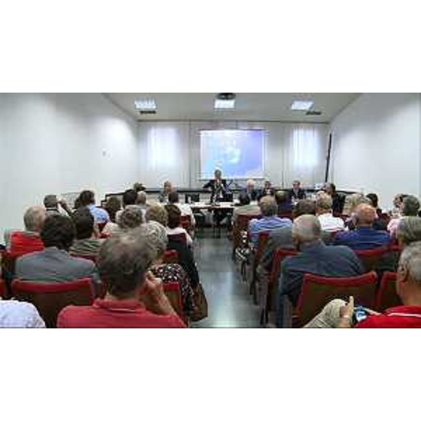 Maria Sandra Telesca (Assessore regionale Salute) nell'incontro sul nuovo Ospedale di Pordenone, in Municipio - Pordenone 10/09/2014