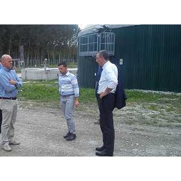 Sergio Bolzonello (Vicepresidente Regione FVG e assessore regionale Attività produttive) visita l'Essicatoio cooperativo Torricella - San Vito al Tagliamento 11/09/2014
