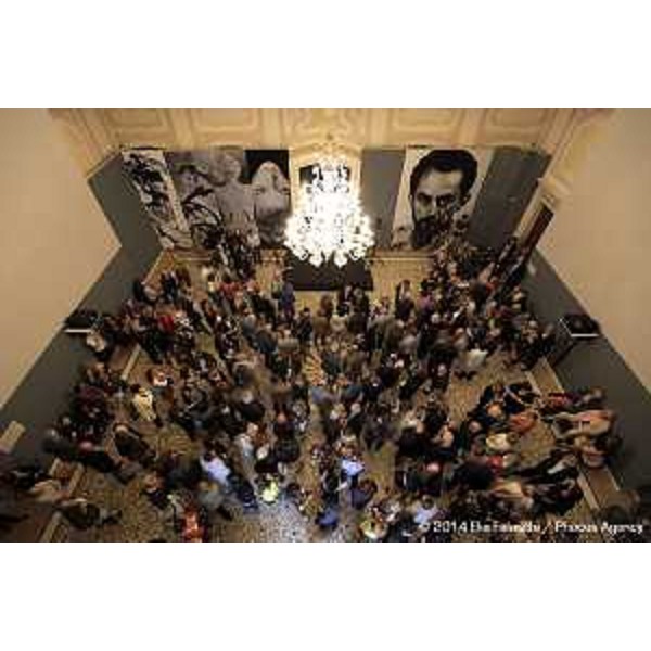 Inaugurazione della mostra dedicata a Man Ray a Villa Manin di Passariano (12 settembre 2014 - 11 gennaio 2015) - Codroipo (UD) 12/09/2014