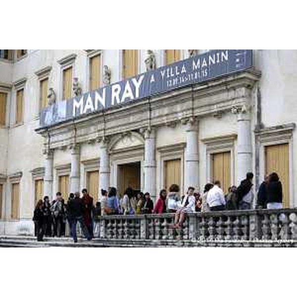 Inaugurazione della mostra dedicata a Man Ray a Villa Manin di Passariano (12 settembre 2014 - 11 gennaio 2015) - Codroipo (UD) 12/09/2014