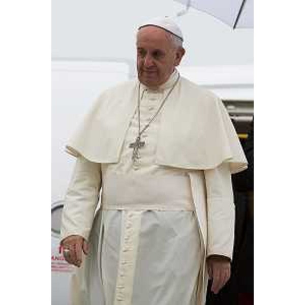 Papa Francesco arriva all'Aeroporto FVG - Ronchi dei Legionari 13/09/2014
