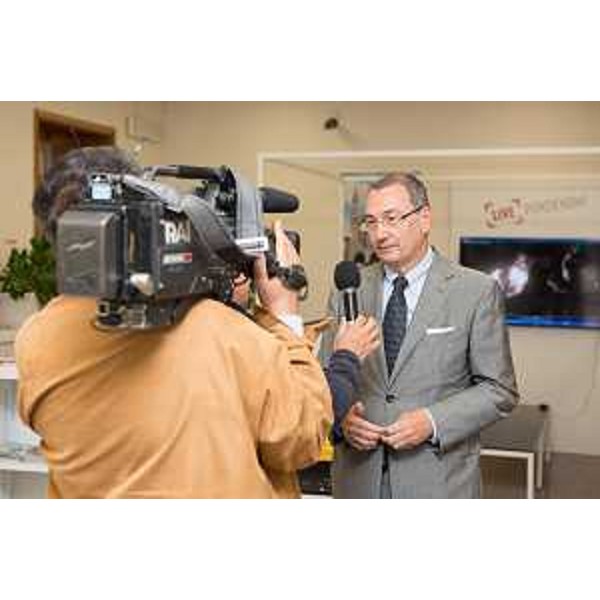 Sergio Bolzonello (Vicepresidente Regione FVG e assessore regionale Attività produttive) alla presentazione del nuovo Infopoint di TurismoFVG, nel Palazzo Badini - Pordenone 16/09/2014