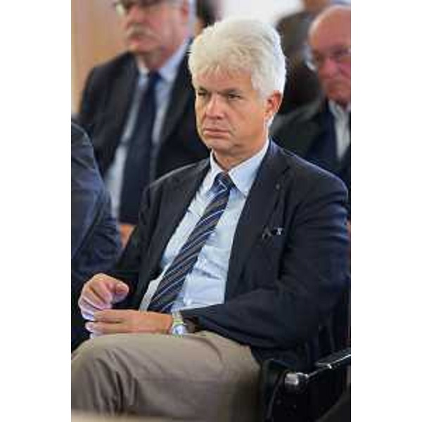 Claudio Pedrotti (Sindaco Pordenone) alla presentazione del nuovo Infopoint di TurismoFVG, nel Palazzo Badini - Pordenone 16/09/2014