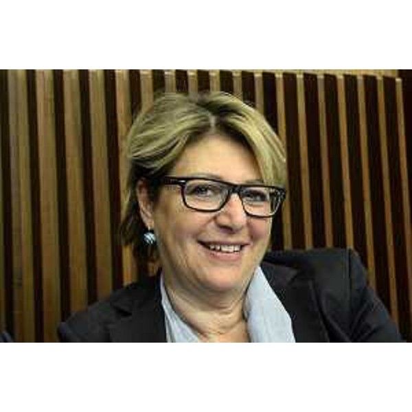 Maria Sandra Telesca (Assessore regionale Salute) durante i lavori della III Commissione consiliare sulla Riforma del Servizio Sanitario Regionale (SSR), nell'Aula del Consiglio regionale - Trieste 18/09/2014