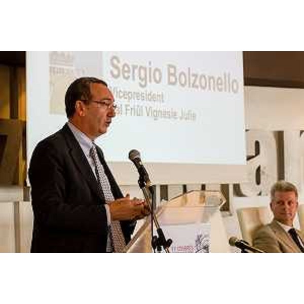 Sergio Bolzonello (Vicepresidente Regione Friuli Venezia Giulia) al novantunesimo Congresso annuale della Società Filologica Friulana (SFF) - Lignano Sabbiadoro 28/09/2014