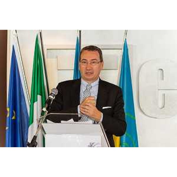 Sergio Bolzonello (Vicepresidente Regione Friuli Venezia Giulia) al novantunesimo Congresso annuale della Società Filologica Friulana (SFF) - Lignano Sabbiadoro 28/09/2014