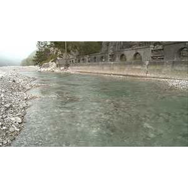 Strada regionale 251, alla confluenza del Cellina con il suo affluente Varma - 27/09/2014