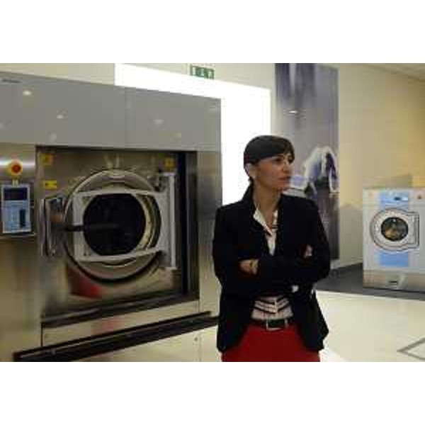 Debora Serracchiani (Presidente Regione Friuli Venezia Giulia) nella sede di Electrolux Professional S.p.A. - Pordenone 03/10/2014