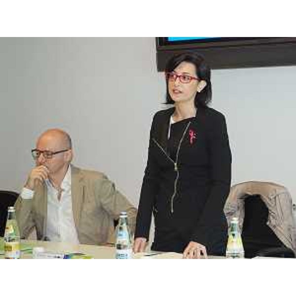 Sara Vito (Assessore regionale Ambiente ed Energia) al primo degli incontri propedeutici alla stesura del Piano Energetico Regionale del Friuli Venezia Giulia - Udine 06/10/2014