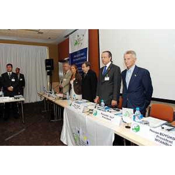 Riccardo Illy (Presidente Regione Friuli Venezia Giulia e Presidente ARE) a Istanbul nel corso dei lavori del Bureau, sorta di Ufficio politico, dell'Assemblea delle Regioni d'Europa-ARE. (Istanbul 07/09/07)