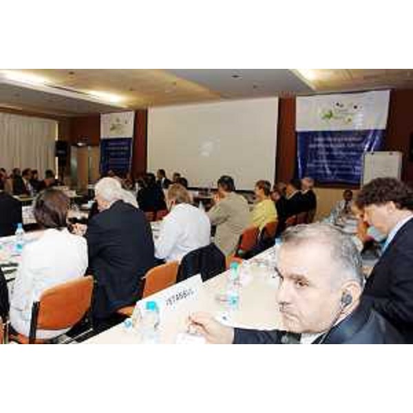 Riccardo Illy (Presidente Regione Friuli Venezia Giulia e Presidente ARE) a Istanbul nel corso dei lavori del Bureau, sorta di Ufficio politico, dell'Assemblea delle Regioni d'Europa-ARE. (Istanbul 07/09/07)