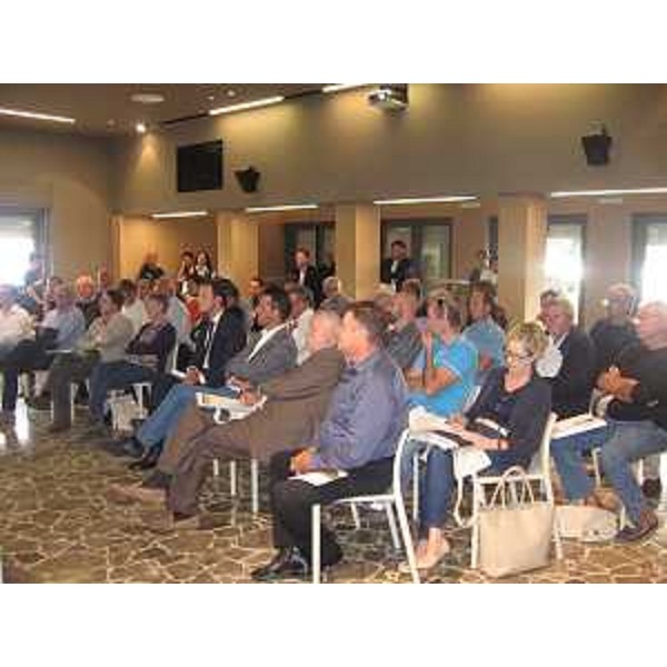 Platea all'ultimo dei quattro incontri di presentazione delle buone pratiche del PSR 2007-2013 e del nuovo PSR 2014-2020 - Sistiana (TS) 13/10/2014